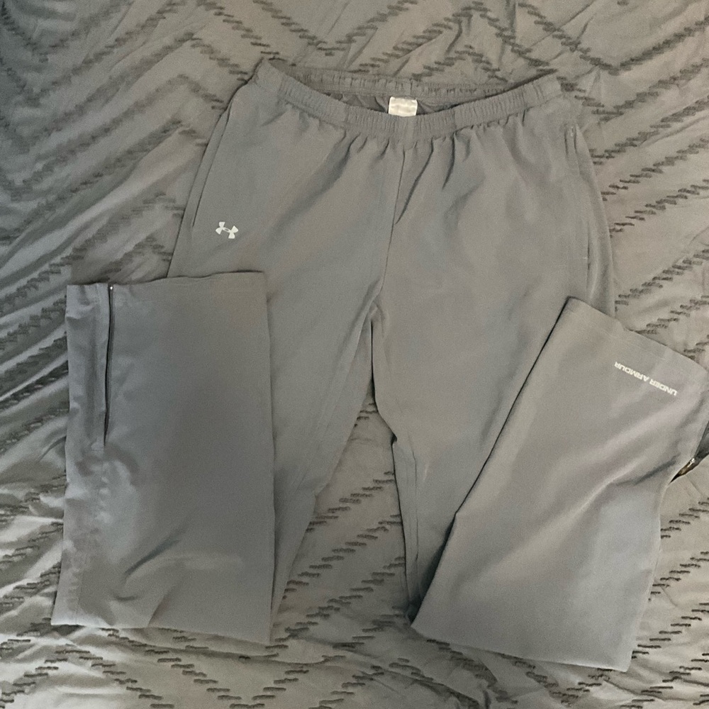 Under Armour Gray Sweatpants Lightweight Performance Joggers